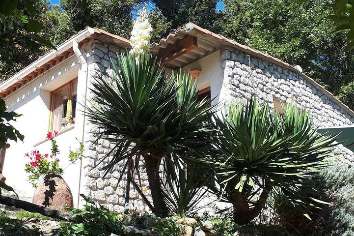 Gîte pour 3 personnes, avec jardin et piscine ainsi que jacuzzi et terrasse
