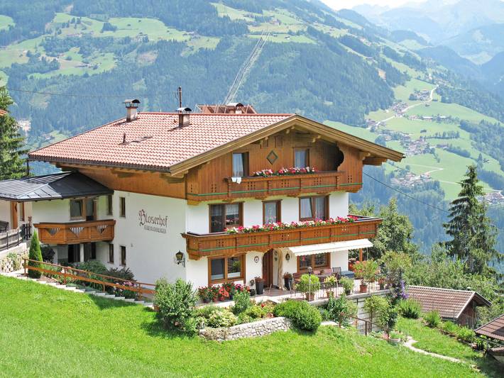 Vakantiewoning voor 8 personen, with Balkon and Terras as well as Tuin in Zillertal Arena