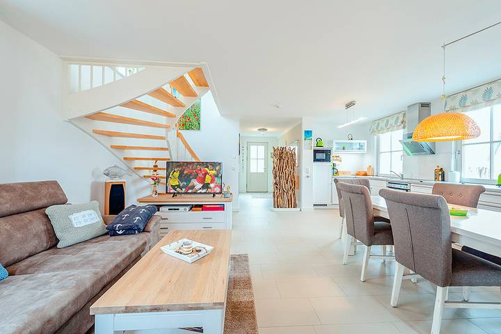 Ferienhaus mit Meerblick für 5 Personen, mit Terrasse und Garten sowie Sauna in Deutschland - 4