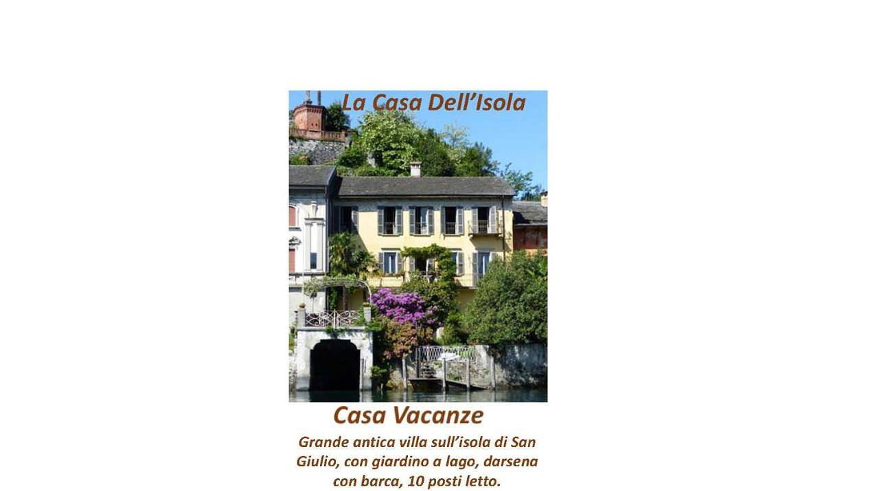Villa La Casa dell'Isola in Isola San Giulio, Orta San Giulio