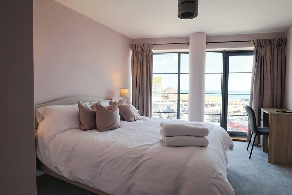 36 Quay West Apartments, pet friendly in West Bay in West Bay, Dorset
