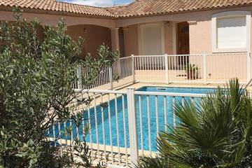 Villa pour 8 personnes, avec jardin à Valras-Plage