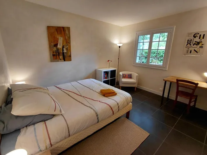 Chambre d’hôte pour 2 personnes, avec terrasse ainsi que vue et jardin - 1