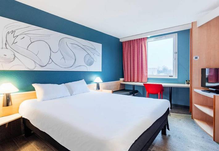Hôtel pour 2 personnes, avec terrasse, animaux acceptés à Yutz