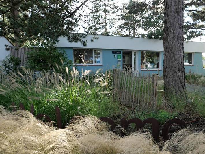 Camping La Foret Stella Plage - Mobilhome 4 personnes - Cottage Opale Vacances - 2 chambres - 27m2 - Terrasse en bois in Cucq, Région de Montreuil