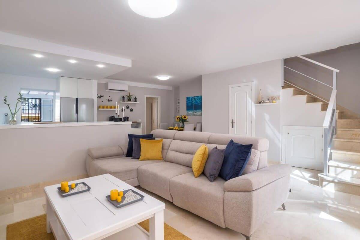 Maison de vacances pour 8 personnes avec balcon/terrasse in Marbella, Costa del Sol