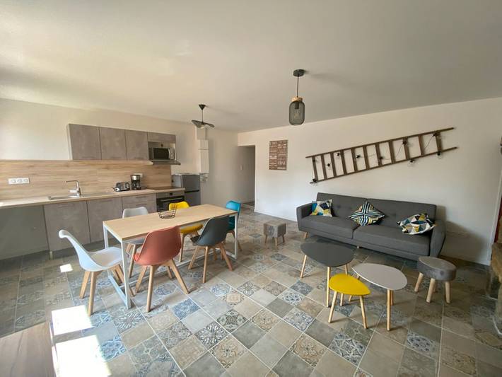 Gîte pour 5 personnes, avec terrasse