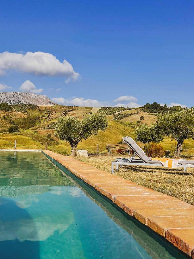 Appartamento per 2 persone, con piscina e giardino nonché panorama in Gran Sasso