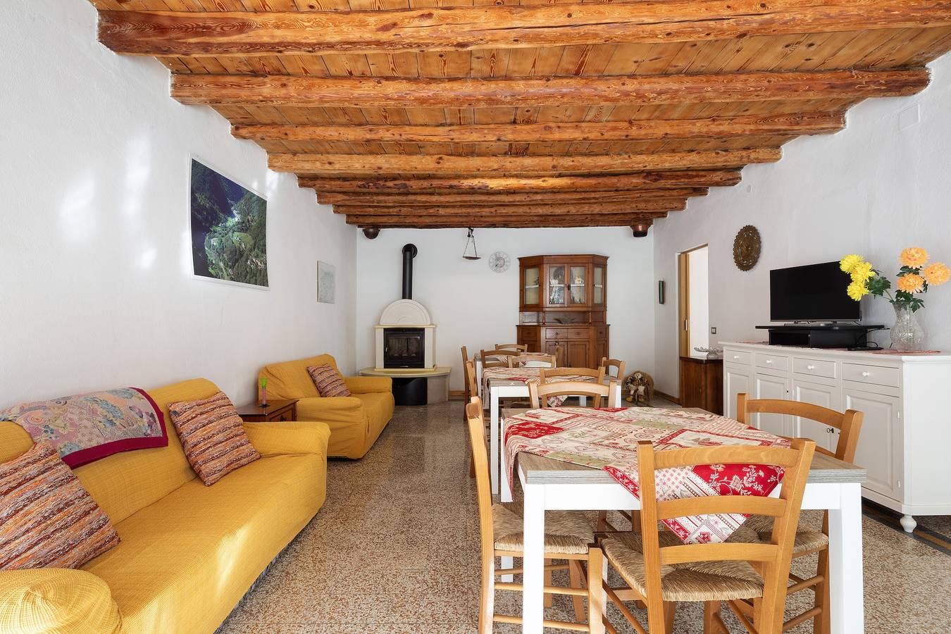 Ferienhaus 'In Valle - Alloggio Vacanze Quero' mit Bergblick, privater Terrasse und Wlan in Quero Vas, Belluno Provinz