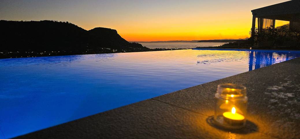 Ferienwohnung für 2 Personen, mit Seeblick und Garten in Venetien