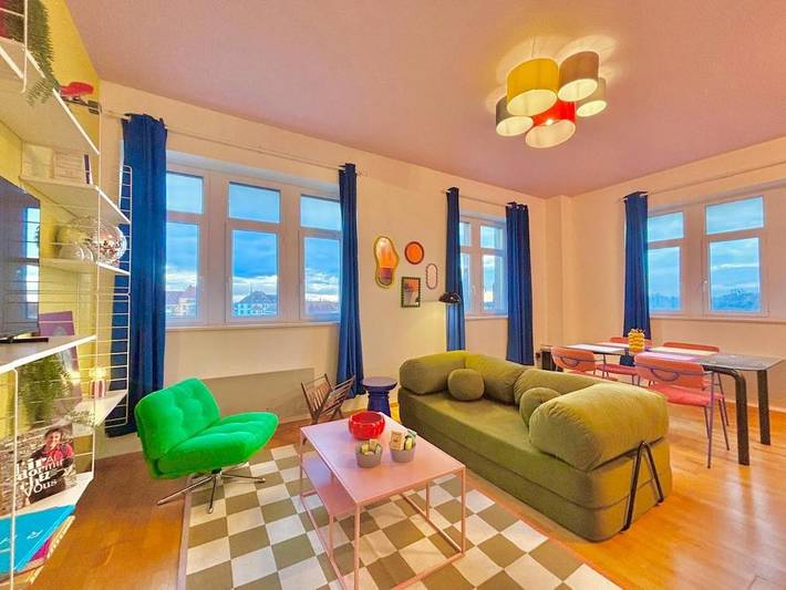 Gîte pour 4 personnes, avec vue, animaux acceptés à Volgelsheim