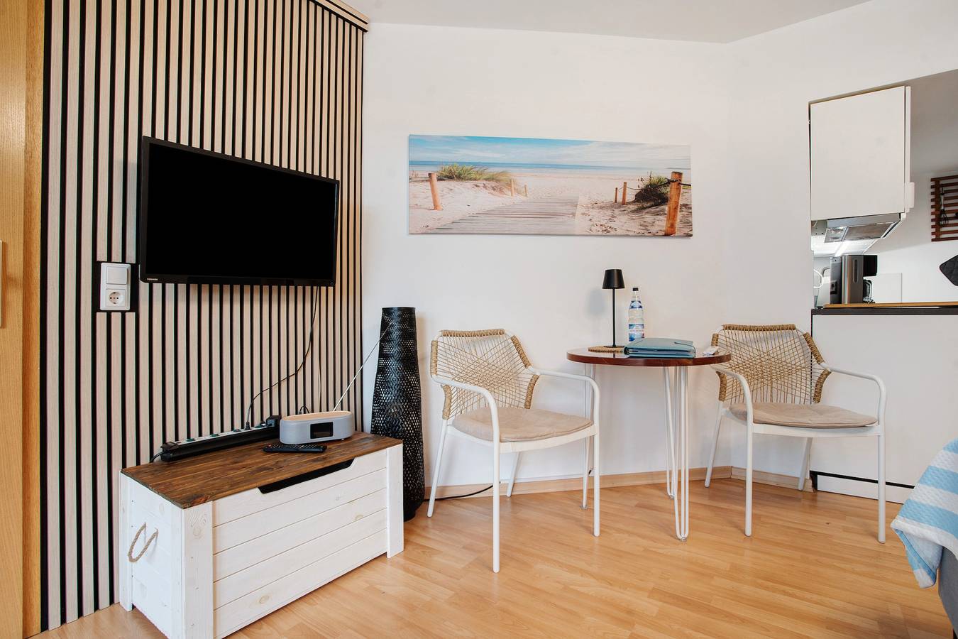 Apartamento entero, Apartamento vacacional Lütte Veer, incl. 2 bicicletas eléctricas y wifi in Ribnitz-Damgarten, Pomerania Occidental