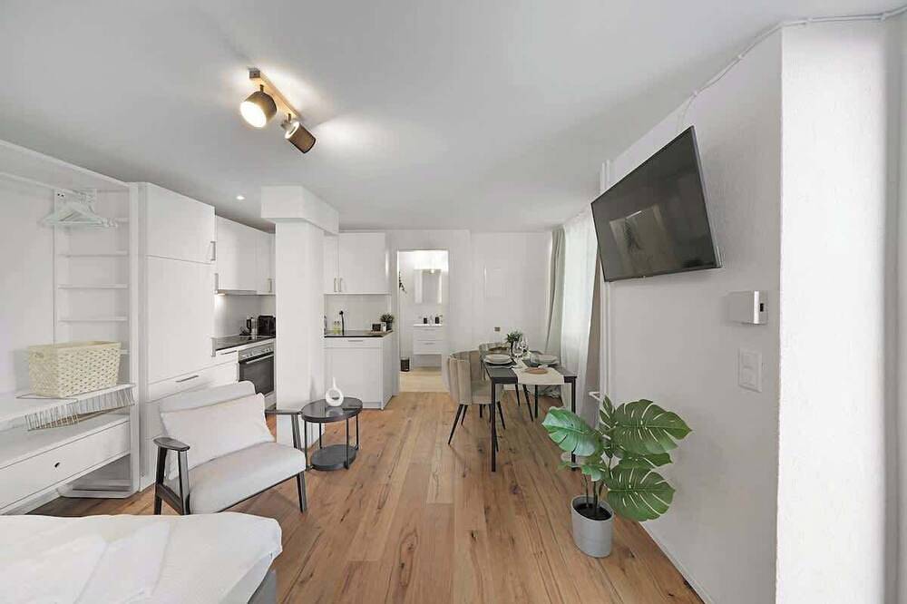 Apartamento entero, Book2stay: modernes Studio at Top Place (Olma Messen) in St. Gallen, Lake Constance (Switzerland)