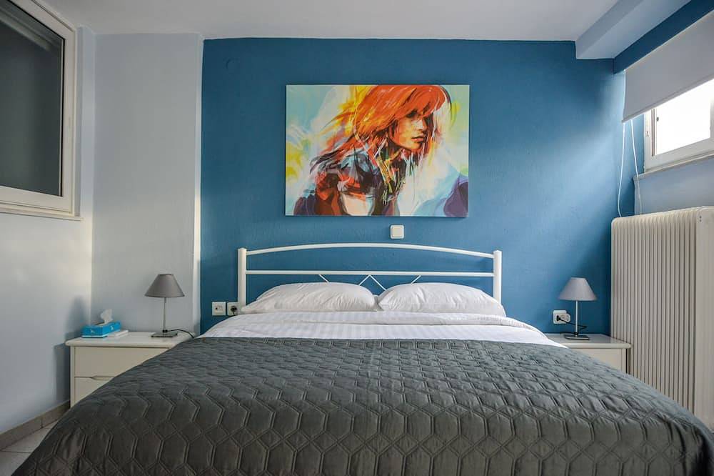 Istio, huis aan zee met prachtig uitzicht op zee in Kavala, Regio Kavala