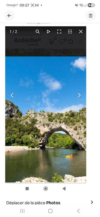 Gîte pour 2 personnes à Lalevade-d'Ardèche - 3