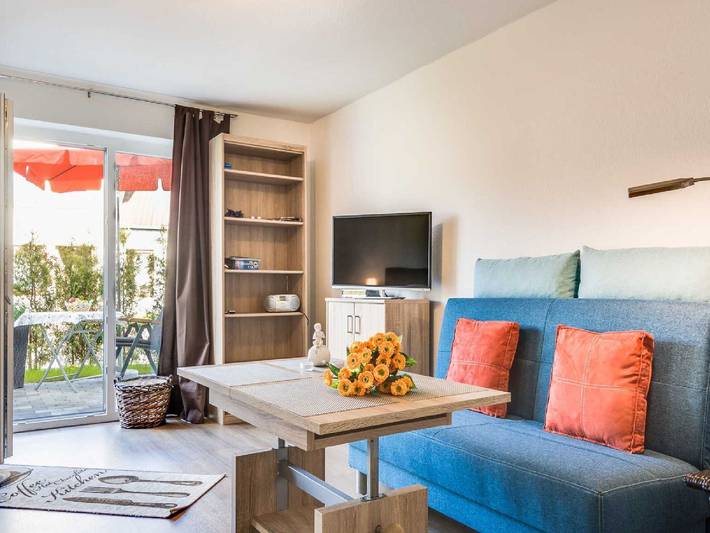 Ferienwohnung für 2 Personen, mit Garten und Terrasse, mit Haustier in der Geltinger Birk