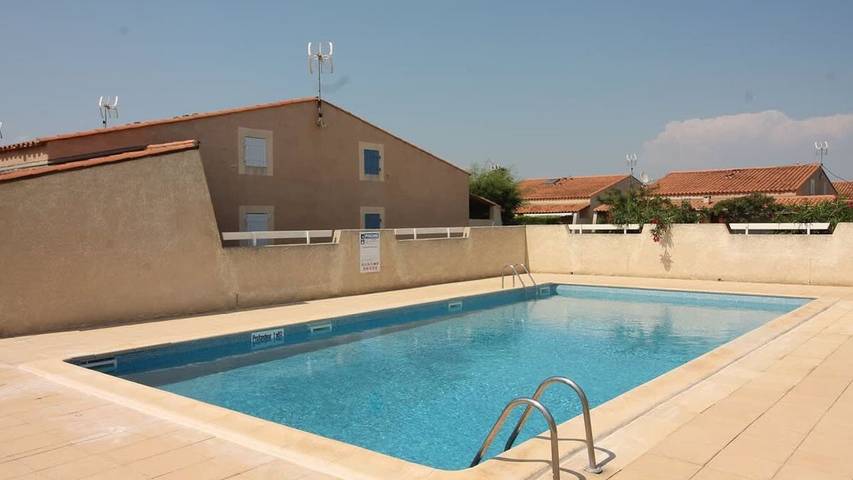 Villa pour 4 personnes, avec balcon/terrasse et piscine à Valras-Plage