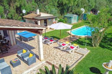 Villa in Pollença, Serra de Tramuntana für 4 