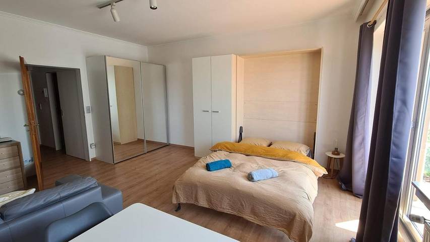 Ferienwohnung für 2 Personen, mit Balkon und Ausblick