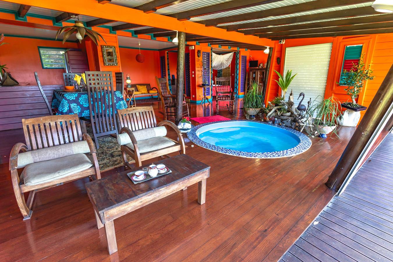 Cozy villa in Deshaies – Sea and mountain view - 96 m² in Deshaies, Guadeloupe (Caribbean)