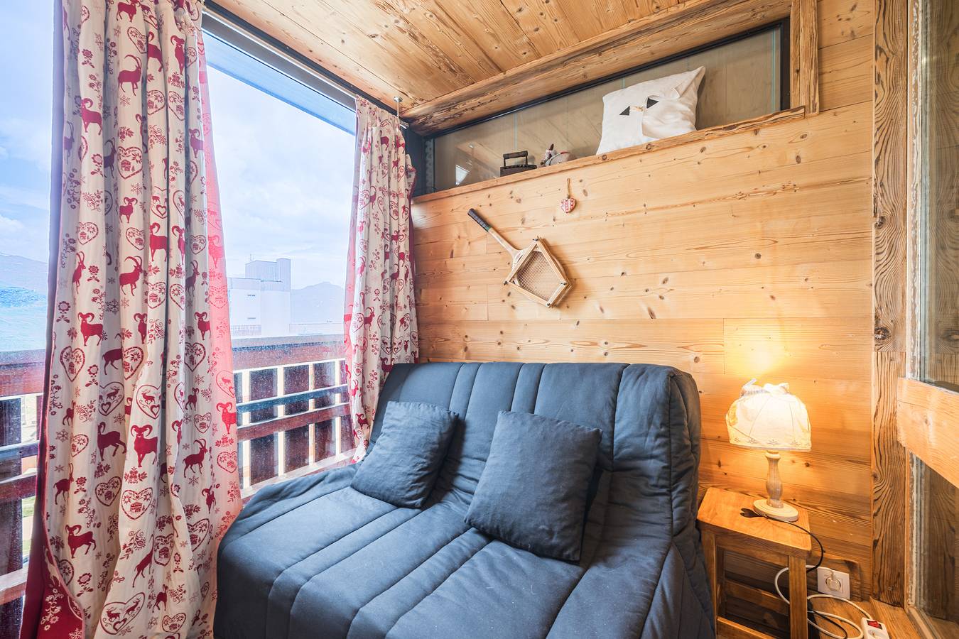 Geheel appartement, Appartement '6p Au Pied Des Pistes' met Uitzicht op de Bergen, Balkon en Wifi in Val Thorens, Les Trois Vallées