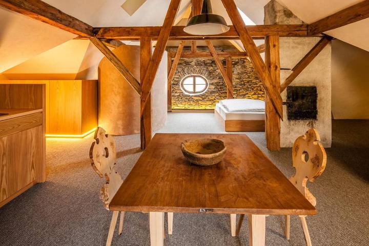 Chalet für 6 Personen, mit Balkon und Terrasse sowie Garten und Sauna im Vinschgau - 3