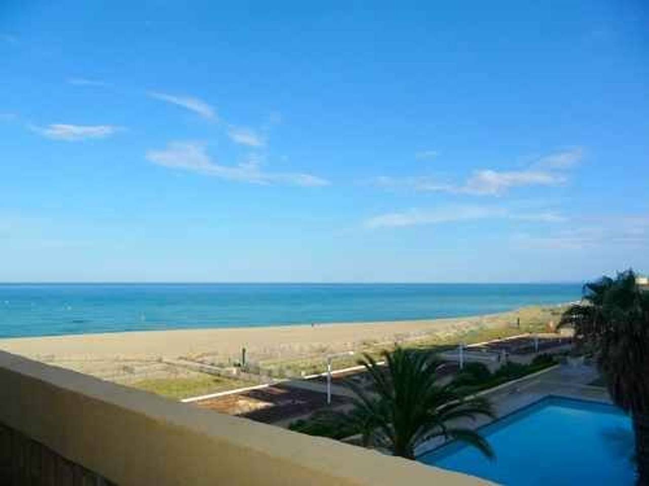 Ganze Wohnung, Wohnung mit Meerblickterrasse - 4 Pers. in Le Barcarès, Côte d'Améthyste