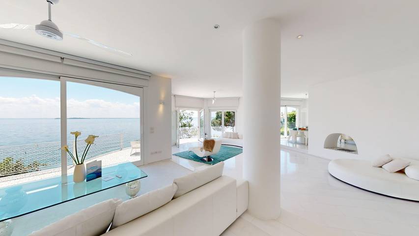 Villa für 8 Personen, mit Sauna und Garten sowie Seeblick und Pool, mit Haustier am Gardasee - 3