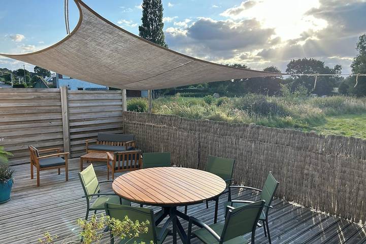 Location de vacances pour 6 personnes, avec Terrasse à Quessoy