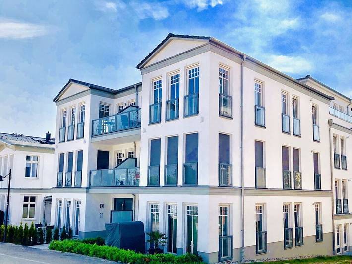 Ferienhaus für 4 Personen, mit Balkon und Sauna in Ahlbeck