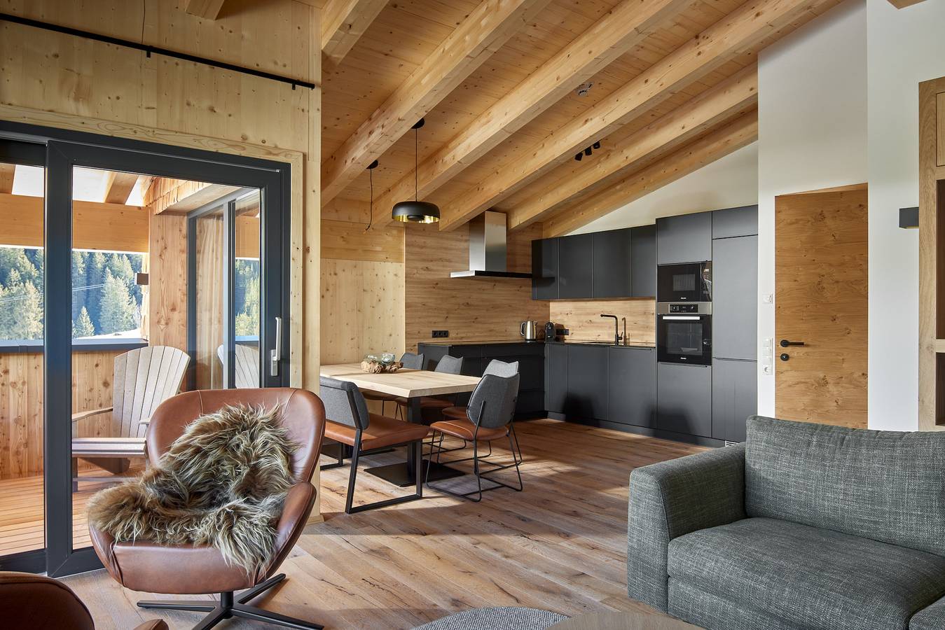 Ferienhaus für 8 Personen mit Sauna in Sankt Gallenkirch, Silvretta