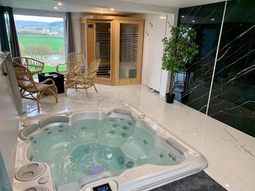 Gîte pour 5 personnes, avec jacuzzi et sauna à Vincelles (Marne)