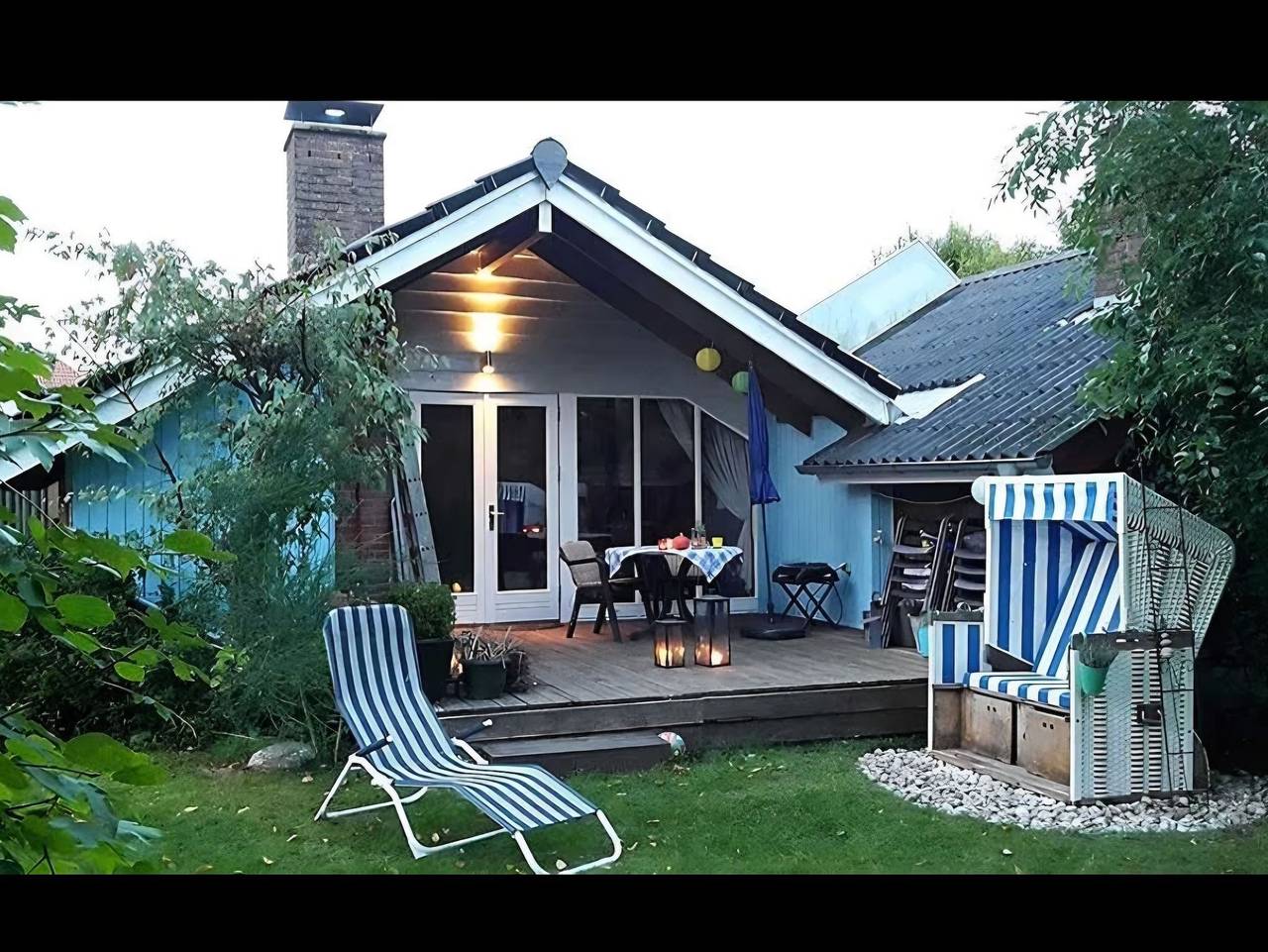Ferienhaus Blaue Blume in Glücksburg, Flensburger Förde