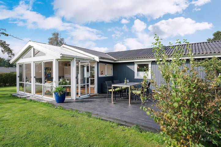 Ferienhaus mit Meerblick für 6 Personen, mit Garten auf Falster