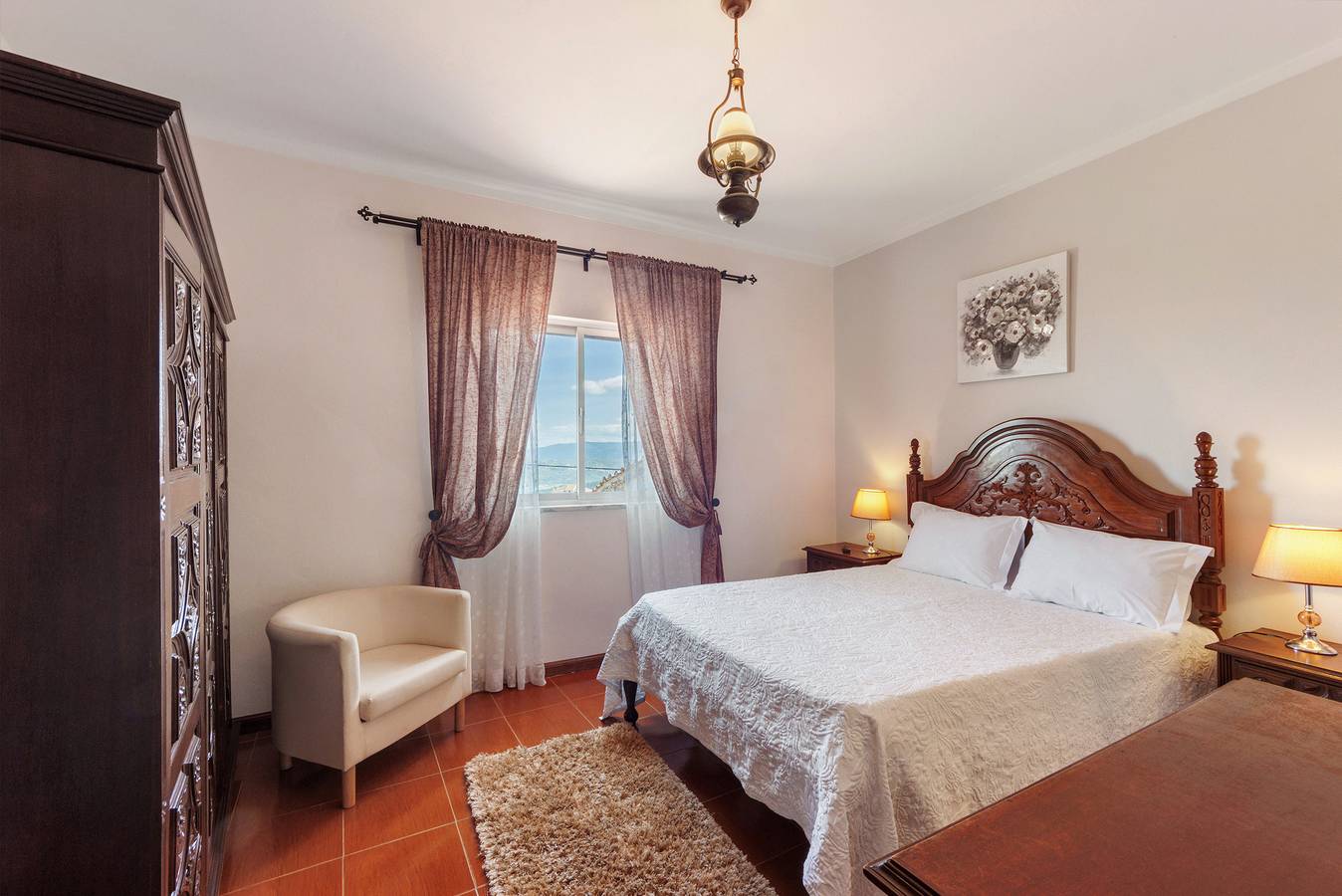 Zimmer 'Quarto 2 - Jesus' mit Bergblick, Wi-Fi und Klimaanlage in Provesende, Gouvães do Douro e São Cristóvão do Douro, Valo do Tua