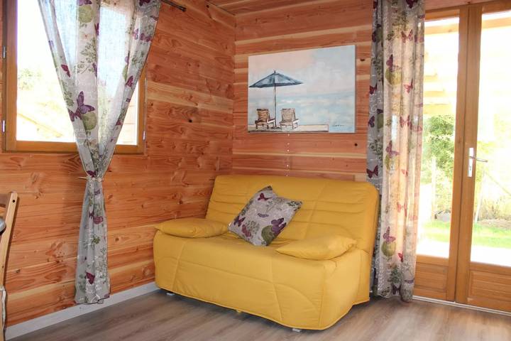 Chalet pour 4 personnes, avec terrasse et piscine dans l' Eure - 2