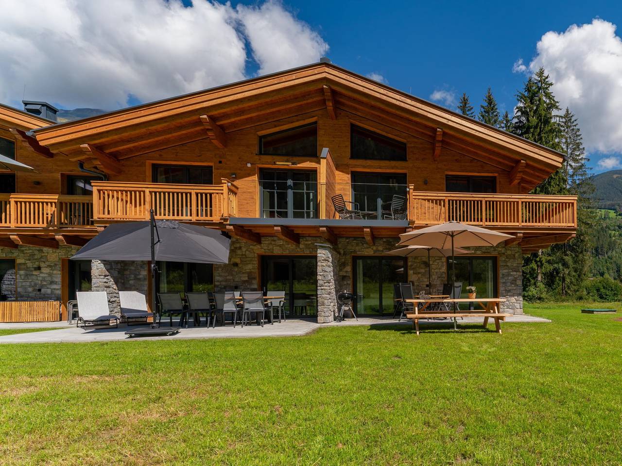 Lodge in der Nähe des Skigebiets in Pinzgau
