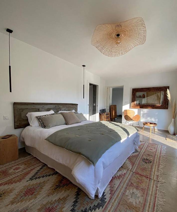 Maison d’hôte pour 2 personnes, avec jardin et sauna ainsi que piscine et vue à Orange - 4