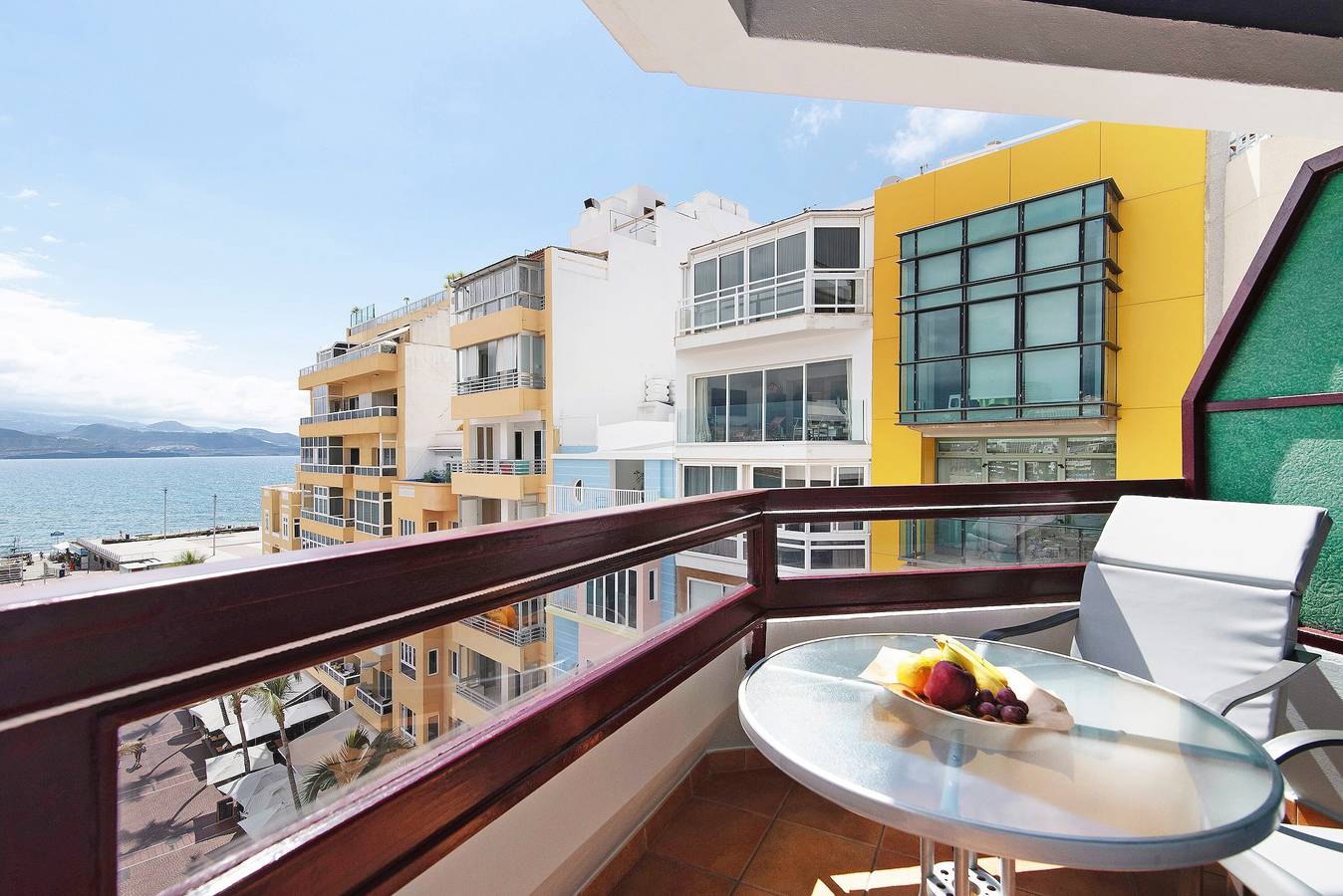 Geheel appartement, Vakantiehuis "Studio con vistas al mar 41" met Uitzicht op Zee, Wi-Fi & Terras in La Isleta, Las Palmas de Gran Canaria