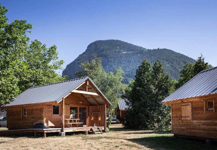Camping pour 5 personnes, avec piscine et terrasse, animaux acceptés - 1