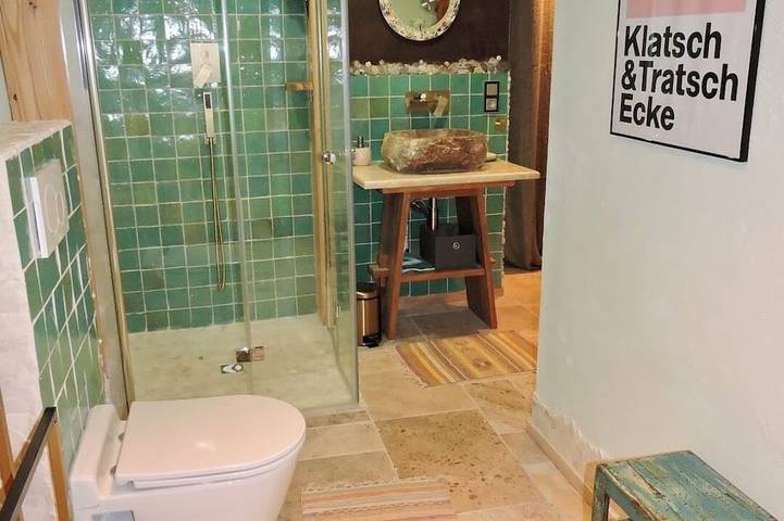 Blockhütte für 5 Personen, mit Garten und Balkon in Bergisches Land - 4