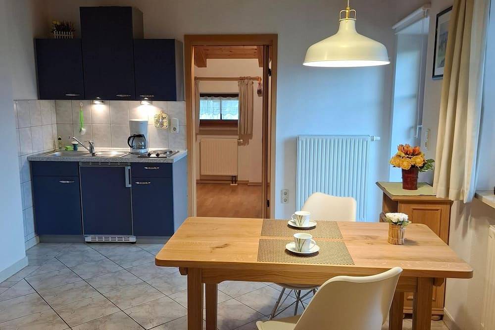 Ganze Wohnung, Fewo 42 qm, Balkon, Wohn/Schlafraum mit Doppelbett, Tv, W-Lan in Frasdorf, Chiemgauer Alpen