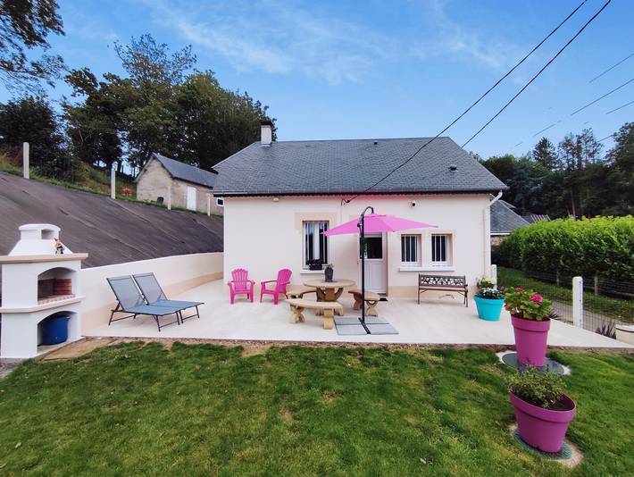 Gîte pour 6 personnes, avec terrasse et jardin à Sainte-Marie-au-Bosc