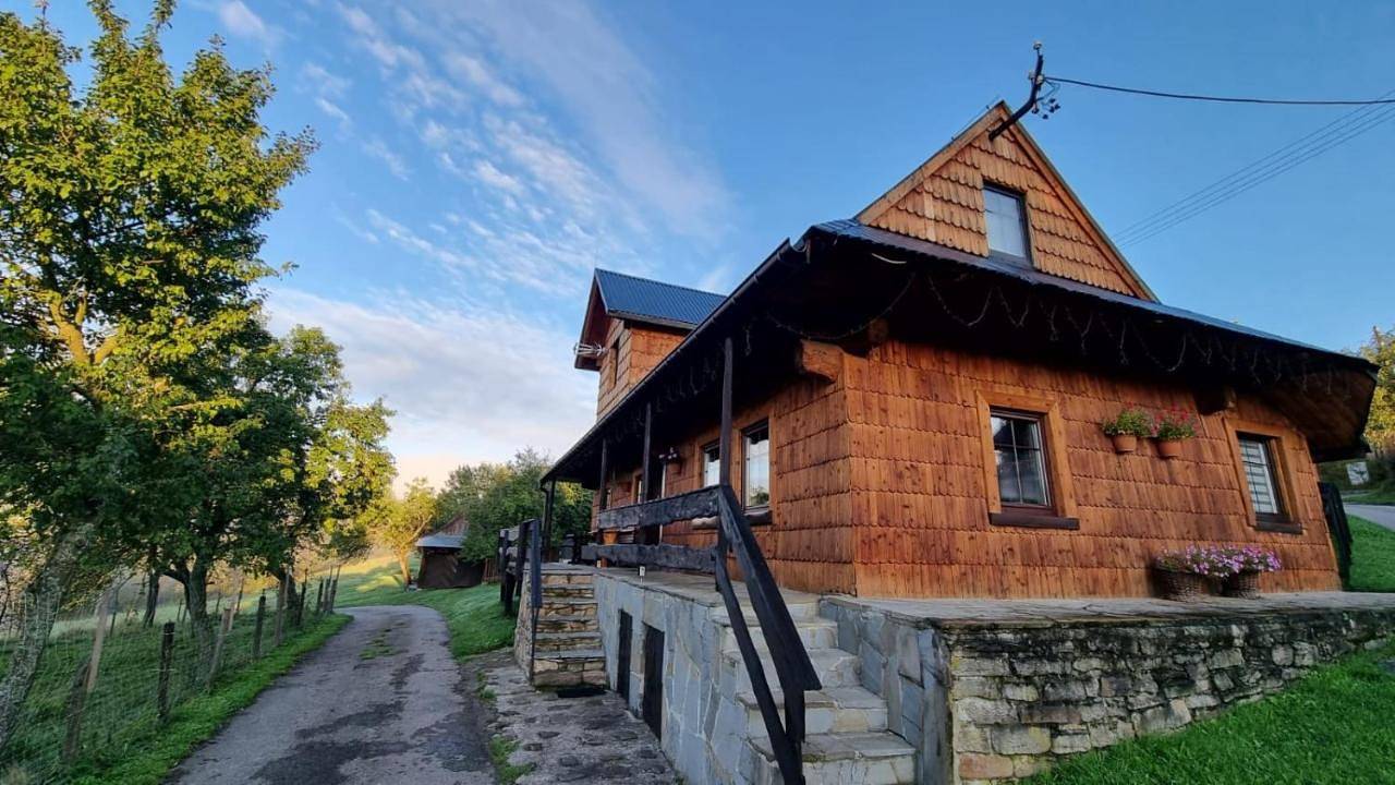 Koronkowa Chatka w Beskidach in Istebna, Karpaty (Polska)