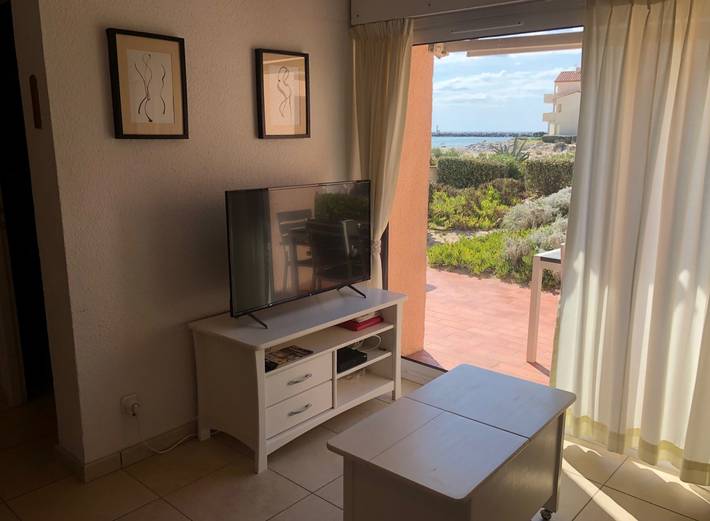 Gîte pour 4 personnes, avec jardin ainsi que terrasse et piscine, animaux acceptés dans Plage Ulysse - 4