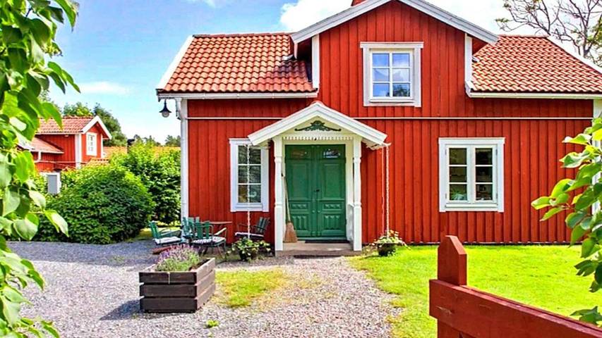 Ferienhaus für 8 Personen, mit Terrasse in Väddö