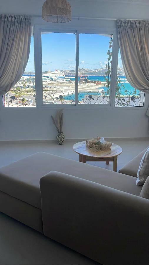 Ferienwohnung für 5 Personen, mit Ausblick und Terrasse in Tanger