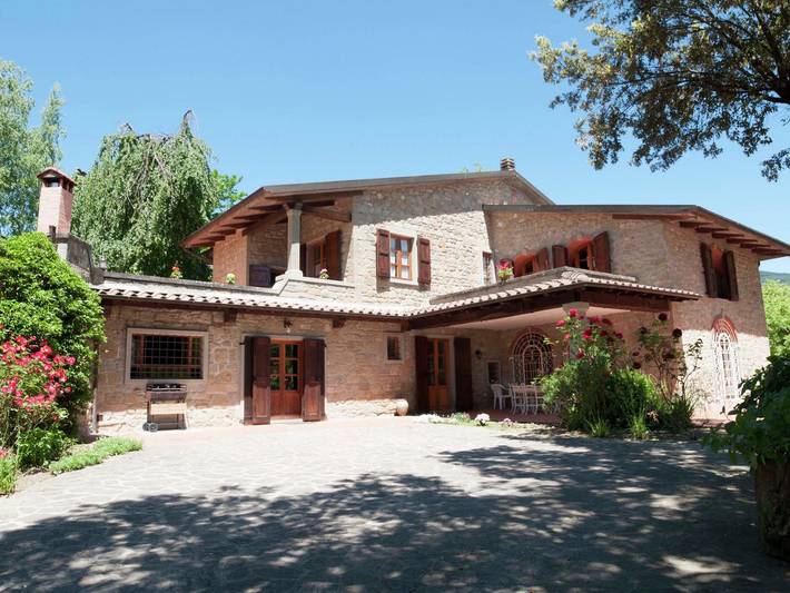 Villa pour 14 personnes, avec piscine ainsi que balcon et jardin, adapté aux familles en Toscane - 4