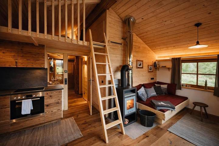 Chalet für 5 Personen, mit Balkon und Terrasse sowie Ausblick in Lofer