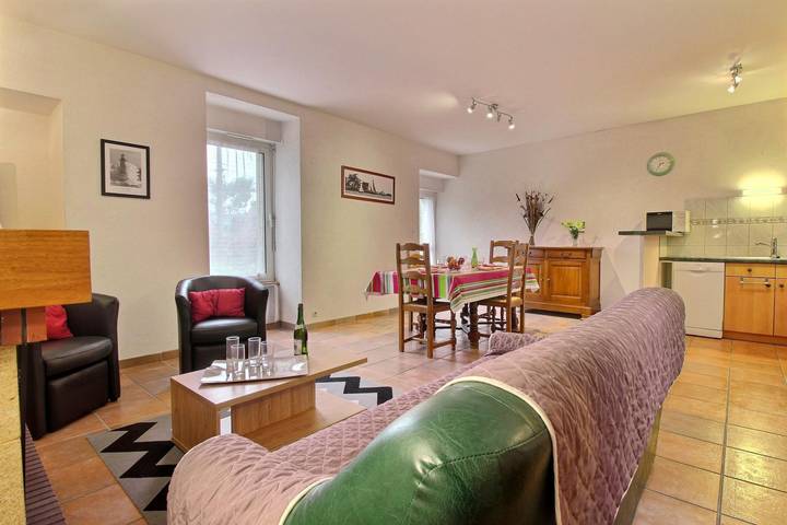 Gîte pour 4 personnes, avec Terrasse et Jardin dans Plage Pen Boc H Arradon